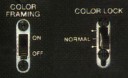 Colour lock and framing controls